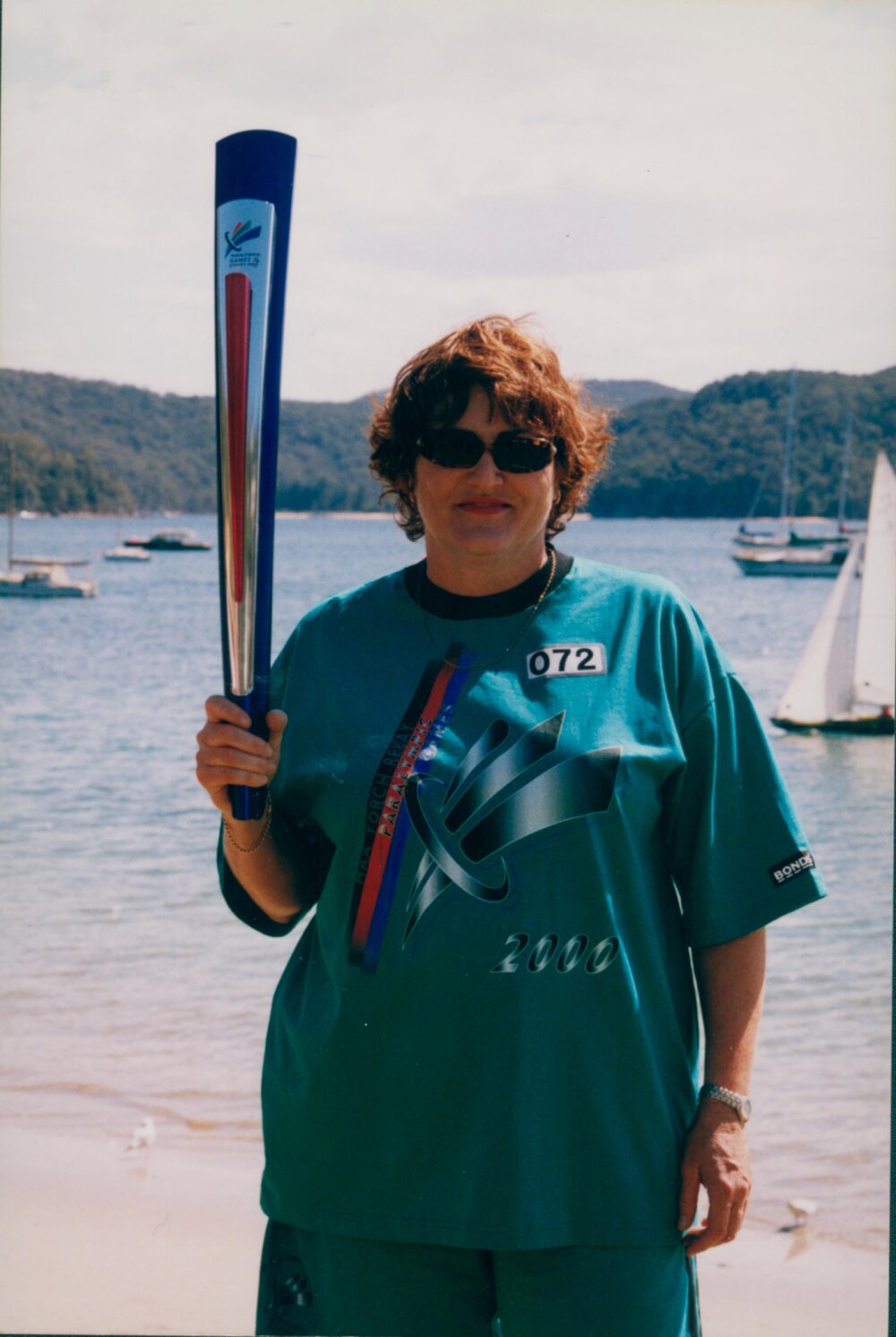 Paralympic torch bearer Kay Cottee Palm Beach