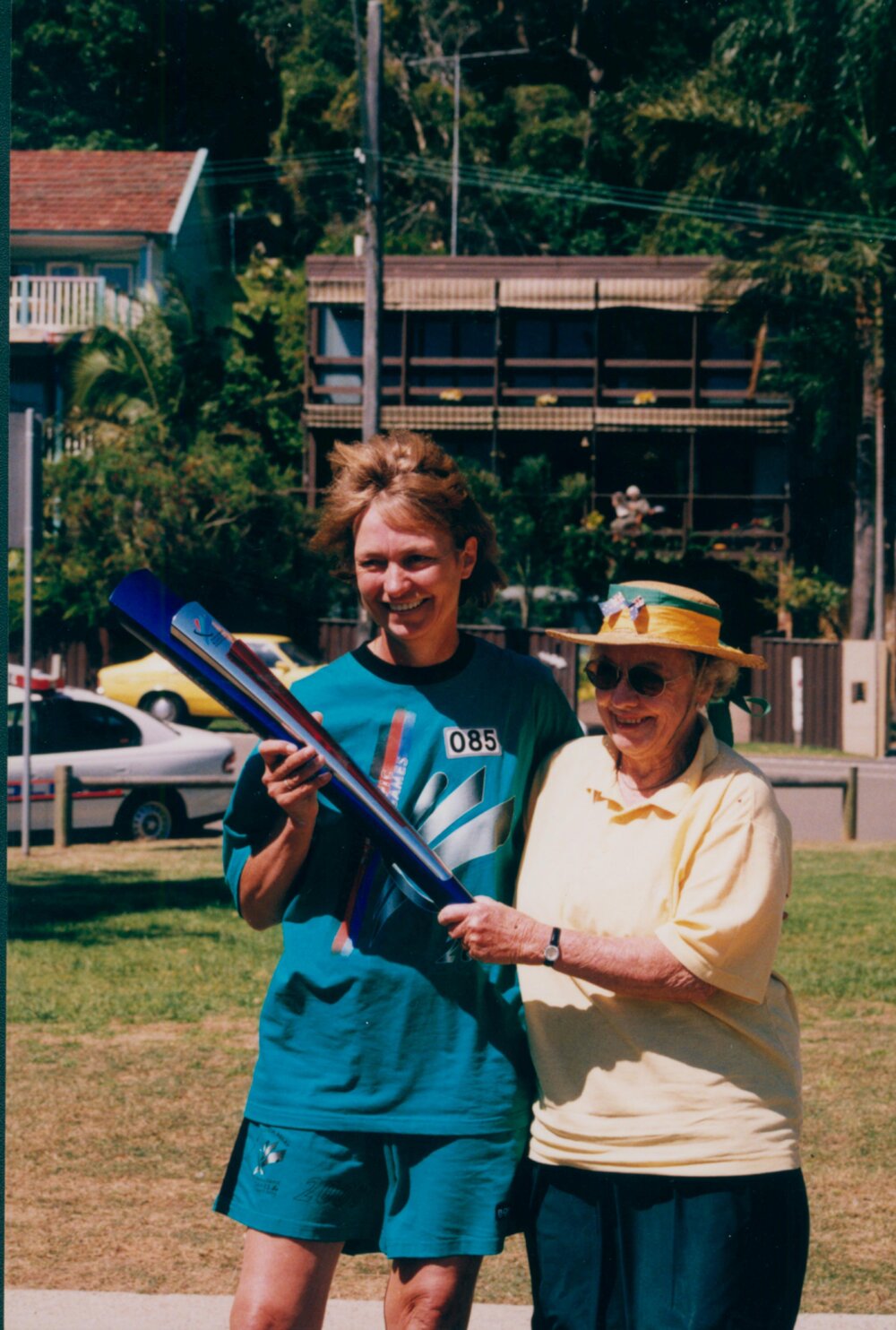 Paralympic torch bearer Palm Beach