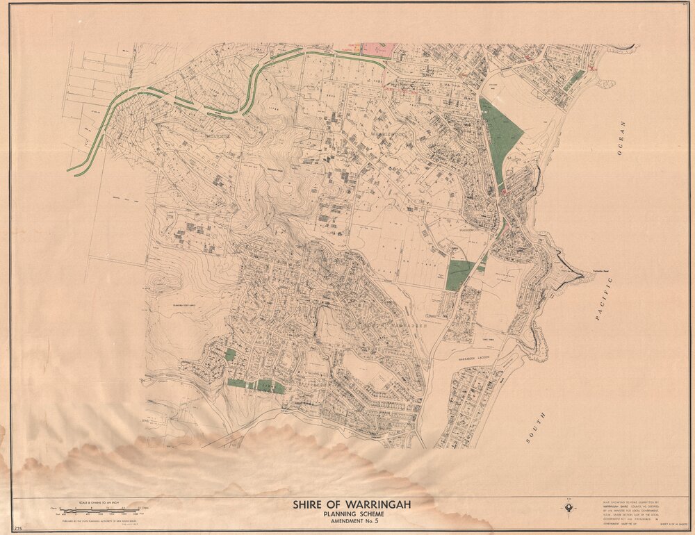 Shire of Warringah Planning Scheme 1967, sheet 4 of 10