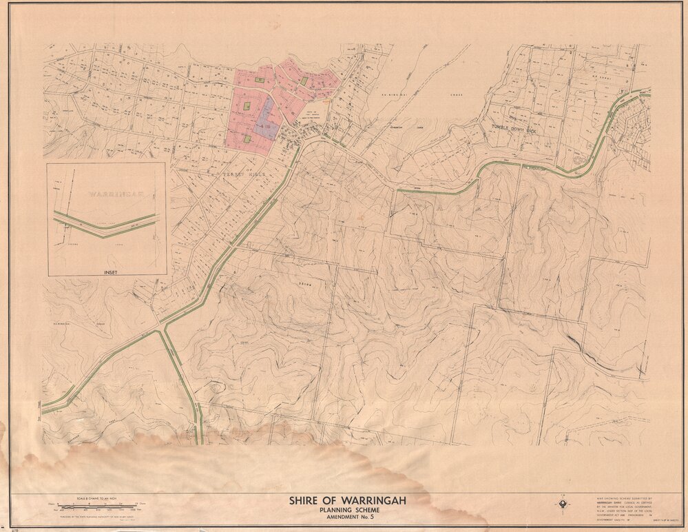 Shire of Warringah Planning Scheme 1967, sheet 5 of 10