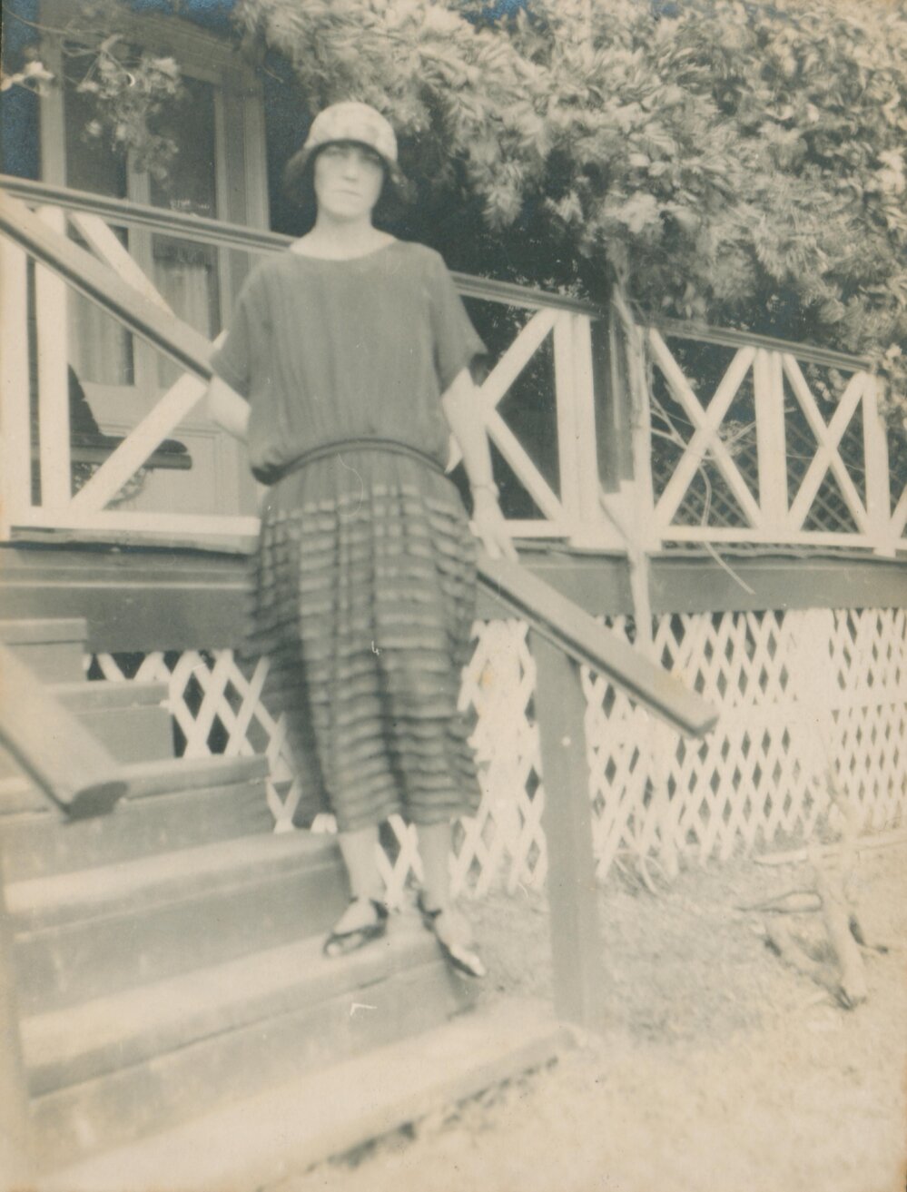 Front Steps of Rostrevor, Church Point.