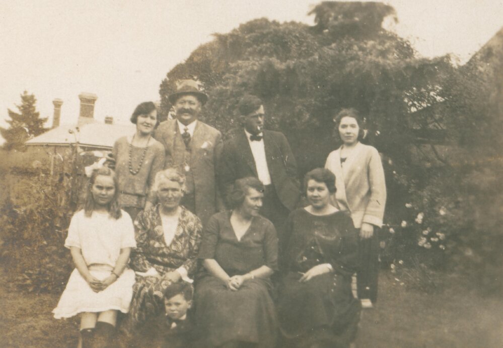 Elizabeth Duffy, Family and friends.