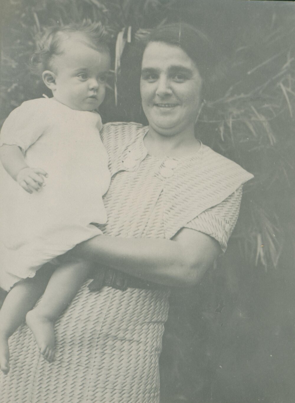 Elizabeth Duffy with Baby