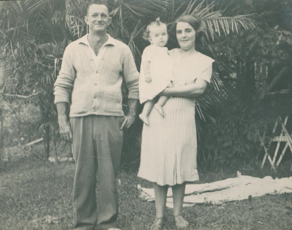 Elizabeth Duffy with Child.