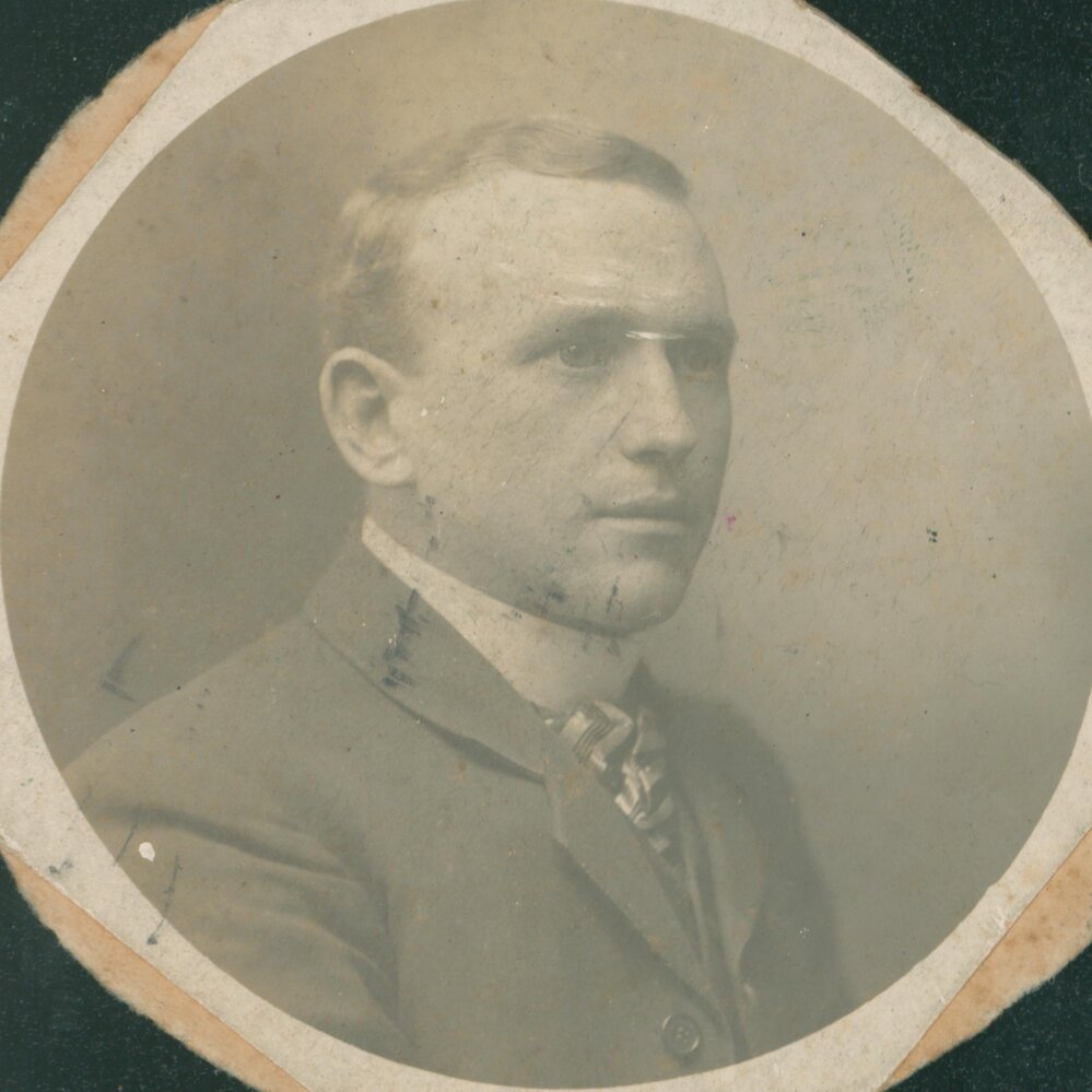 Harry Crago as a young man