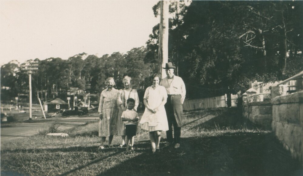 Out the front of Koala, Pittwater Road, Bayview.