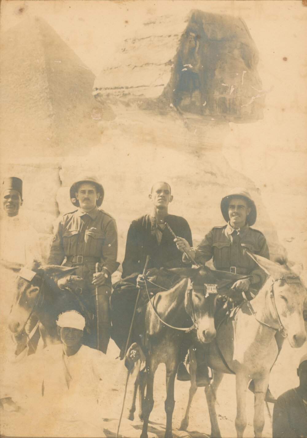 Vic Carter at Giza Plateau, Egypt.