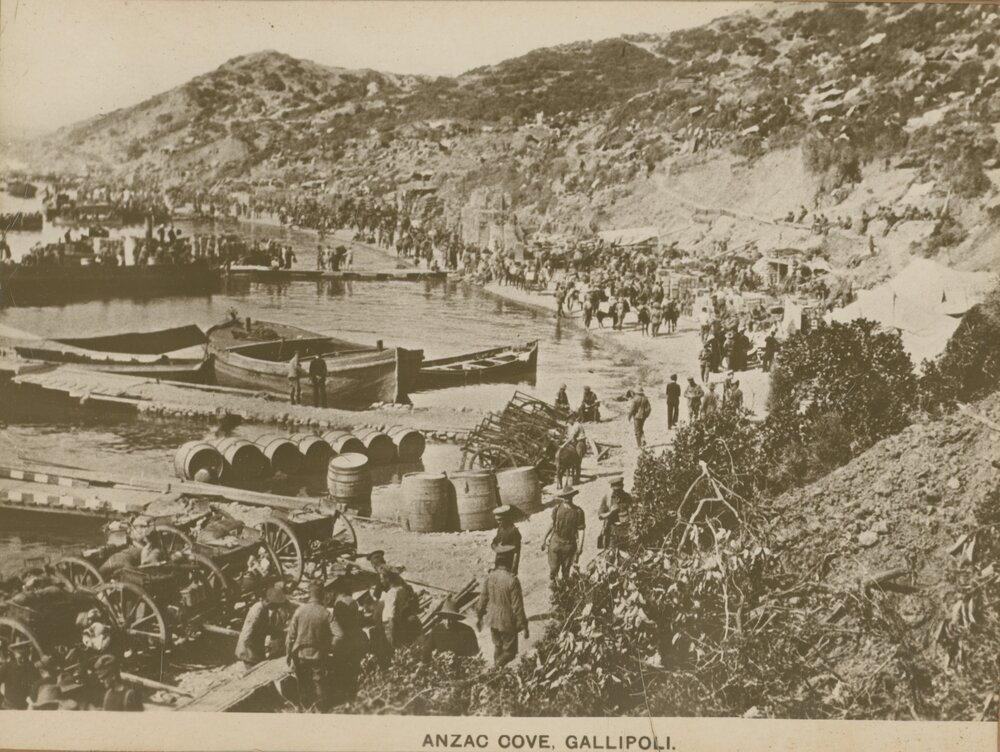 ANZAC Cove, Gallipoli, Turkey.