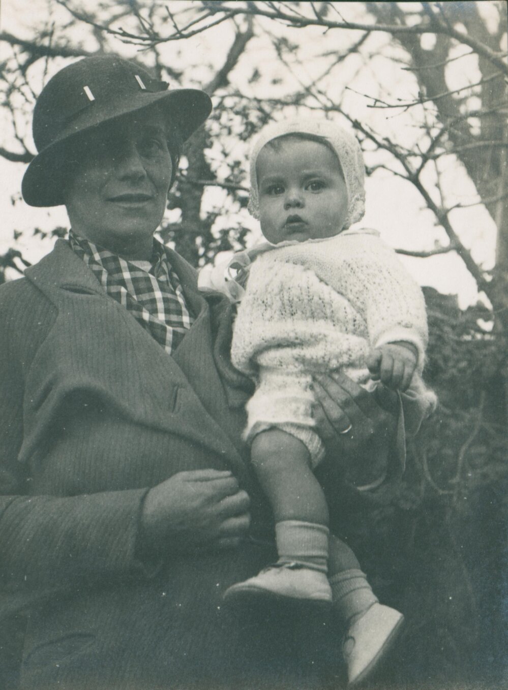 Violet Carter with son Terry