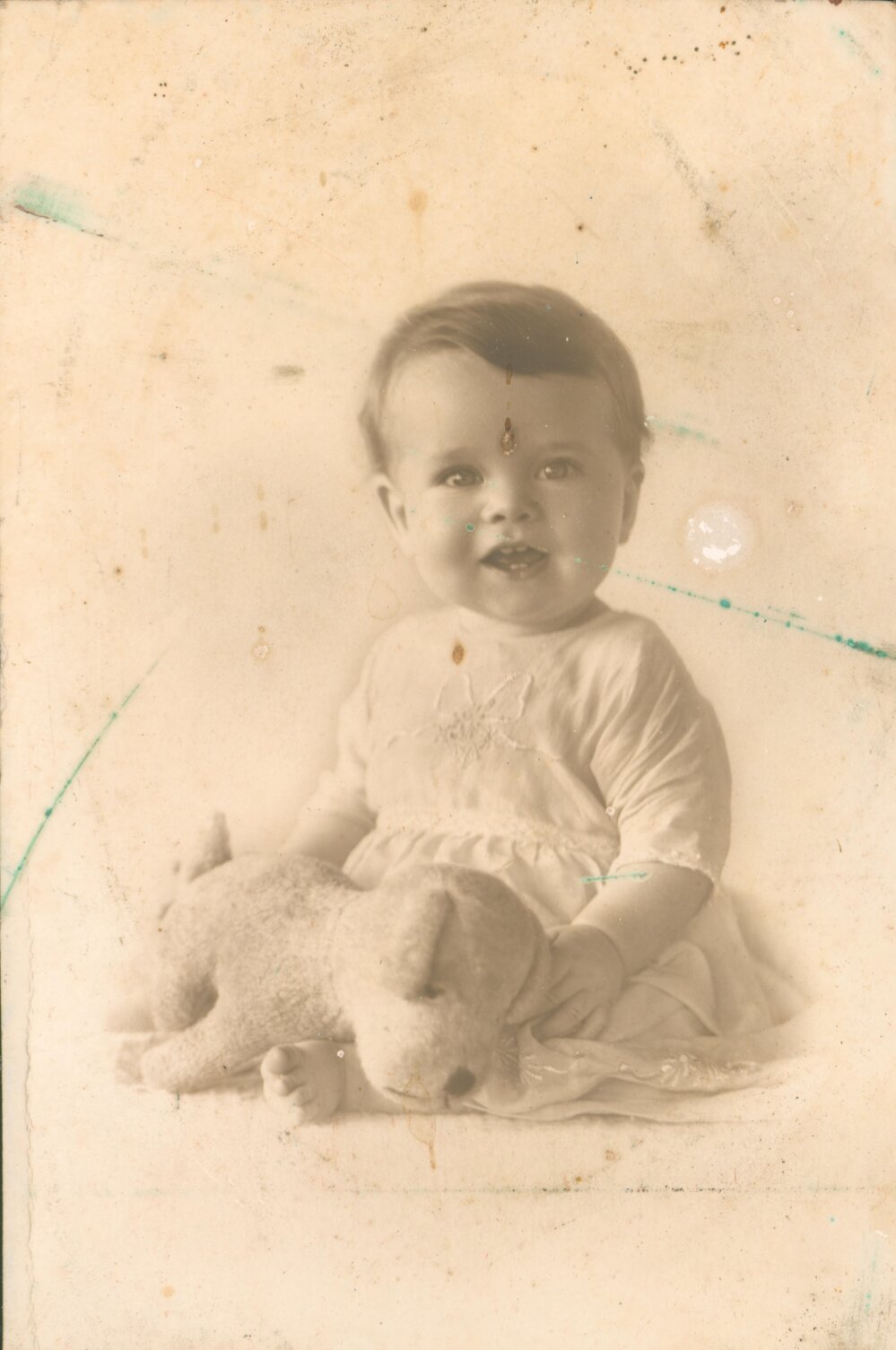 Terry Carter as a baby