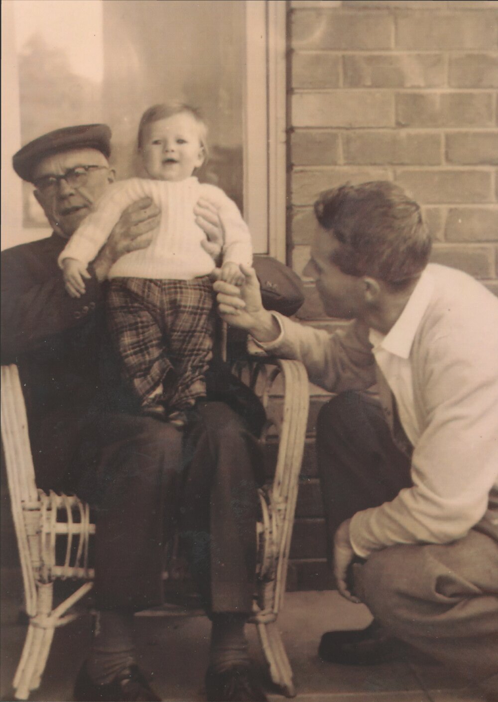 Vic, Russell and Ken Carter, Canberra.