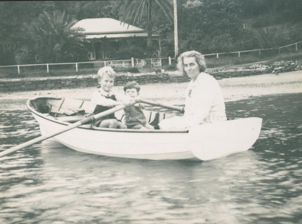 Ken, Terry and Violet Carter, Church Point.