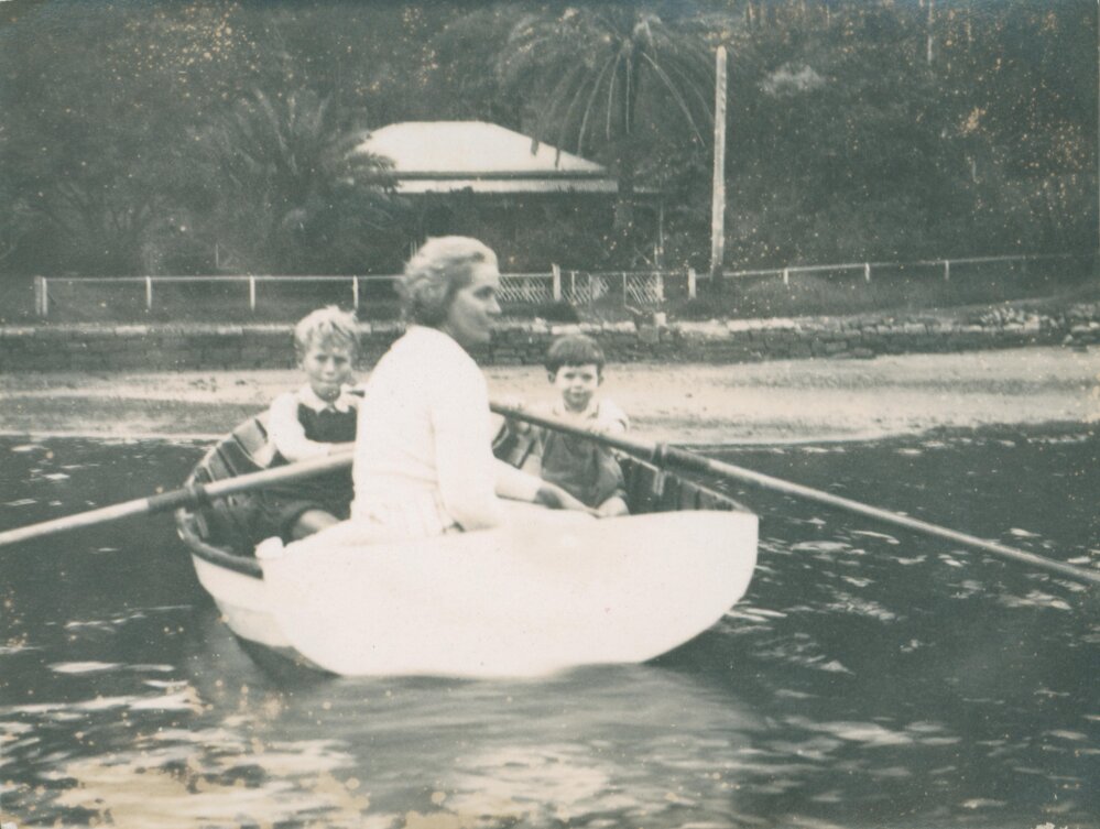 Ken, Terry and Violet Carter, Church Point.