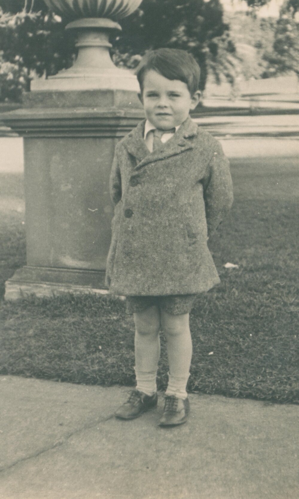 Terry Carter as a young boy.