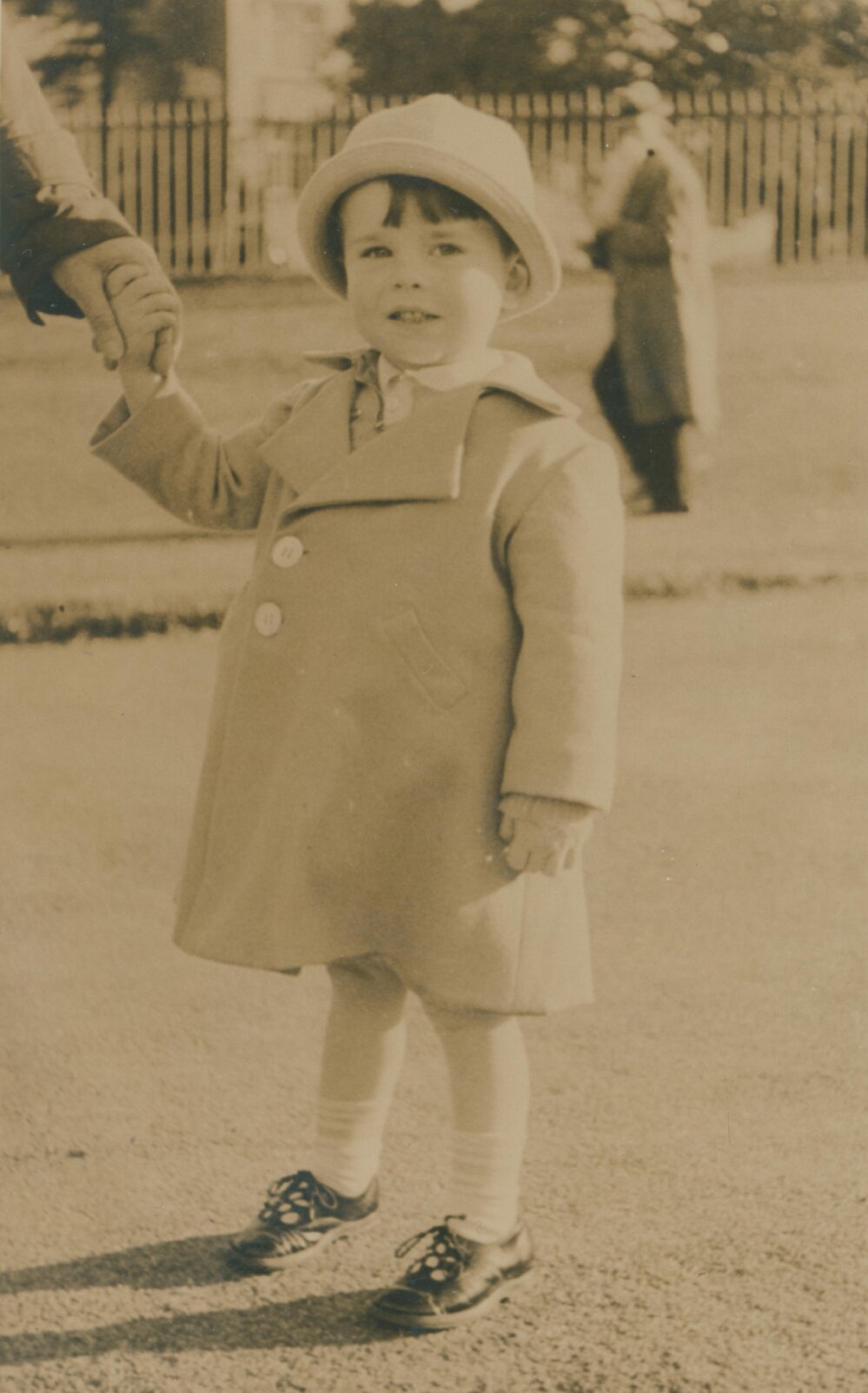 Terry Carter as a young boy