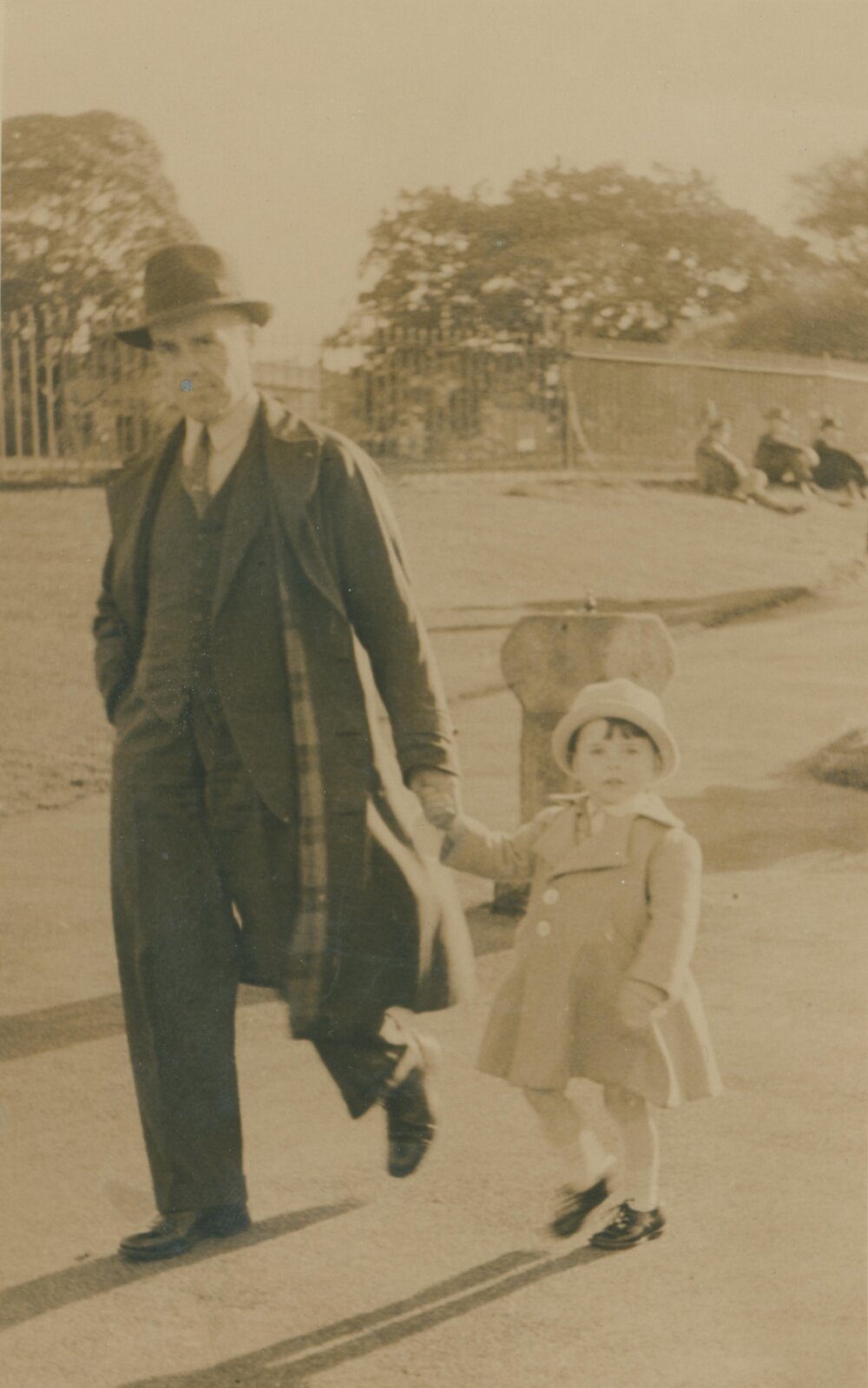 Victor and Terry Carter, Moore Park, Sydney.