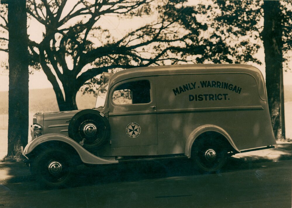 Manly Warringah District First Steel Ambulance, Manly, c1930s