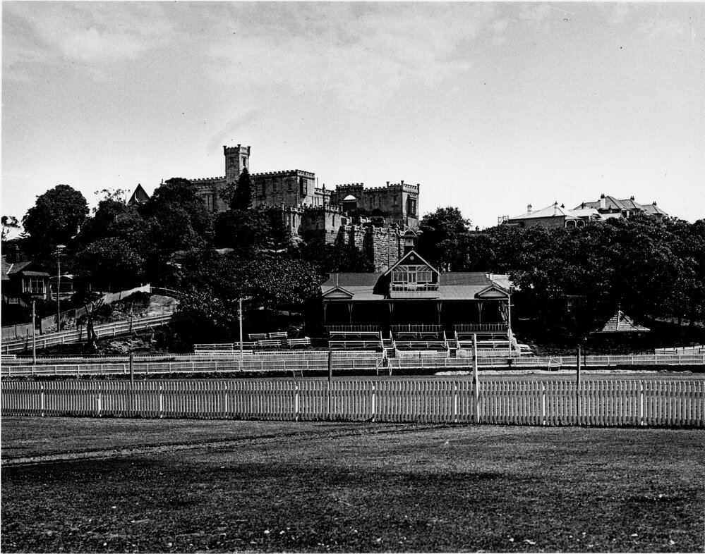 Dalley's Castle, looking from Manly Oval, c1910s