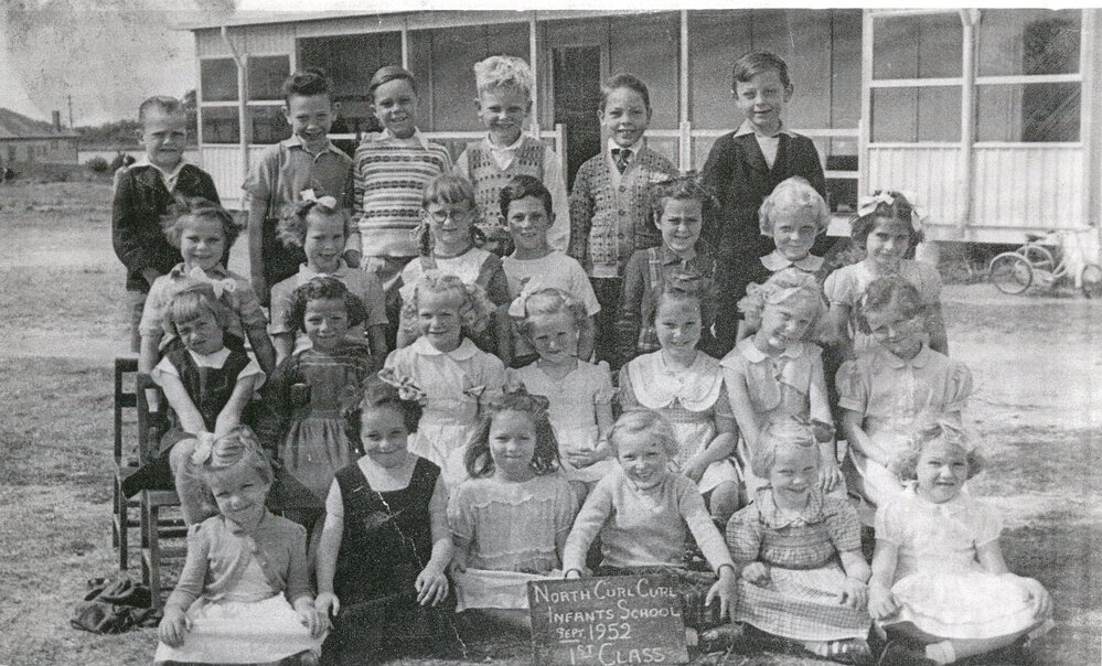 Curl Curl North Infants School, 1st Class 1952