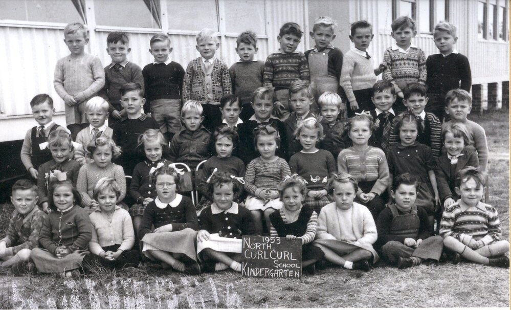 Curl Curl North Infants School, Kindergarten Class 1953