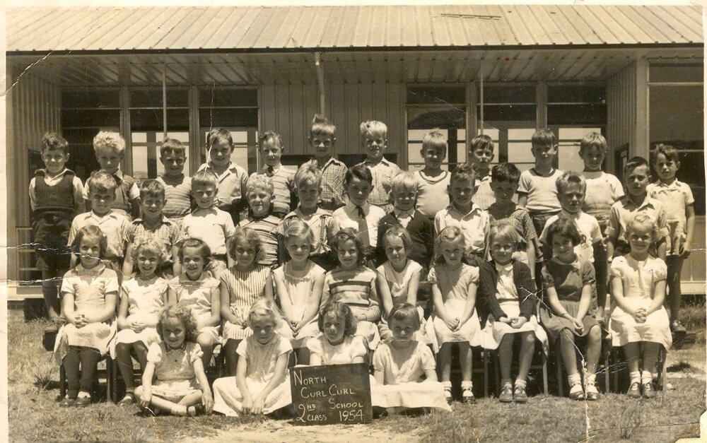 Curl Curl North Infants School, 2nd Class 1954