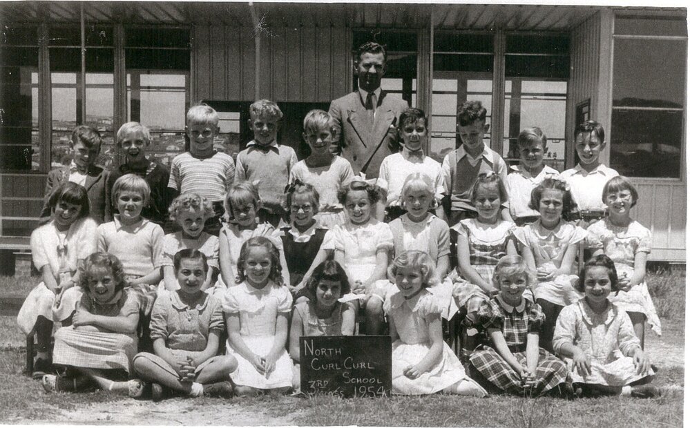 Curl Curl North Infants School, 3rd Class 1954