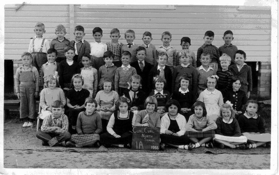 Curl Curl North Infants School, 1st Class 1955