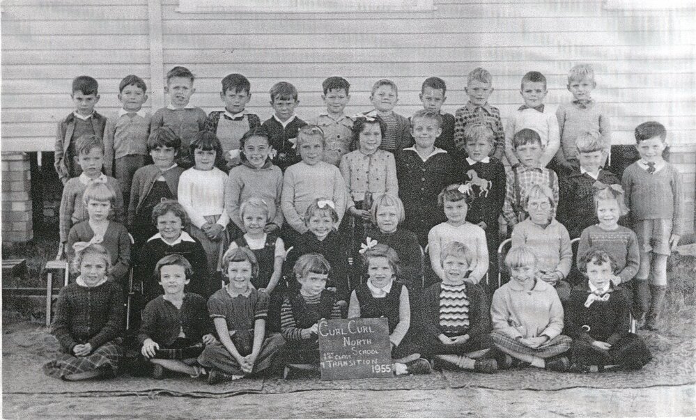 Curl Curl North Primary School, 1st Class Transition 1955