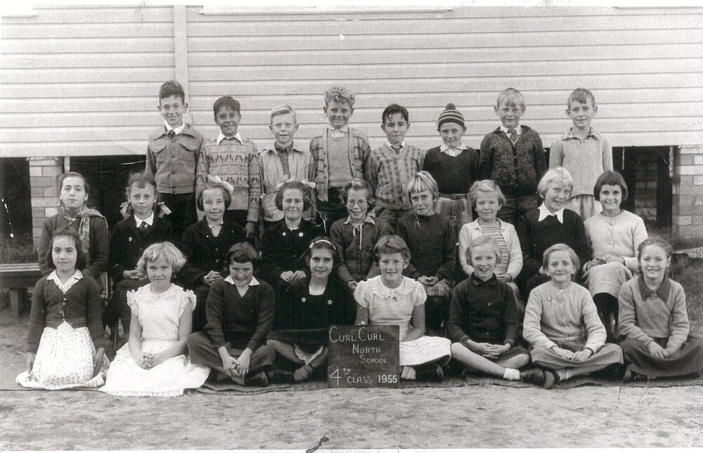 Curl Curl North Primary School, 4th Class 1955