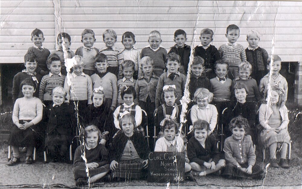 Curl Curl North Primary School, Kindergarten Class 1955