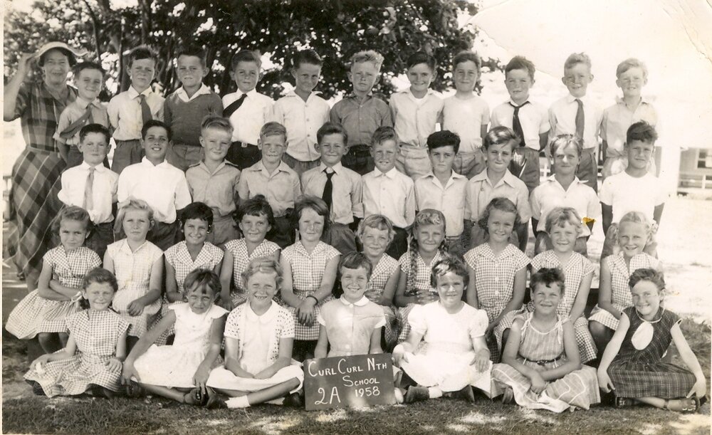 Curl Curl North Primary School, Class 2A of 1958
