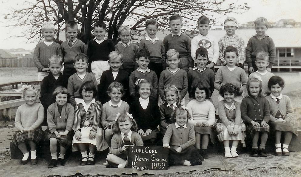 Curl Curl North Primary School, Class 1C and transition class of 1959