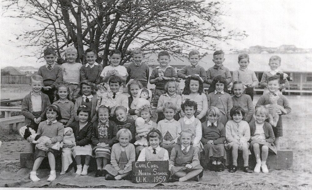 Curl Curl North Primary School, Upper Kindergarten Class of 1959