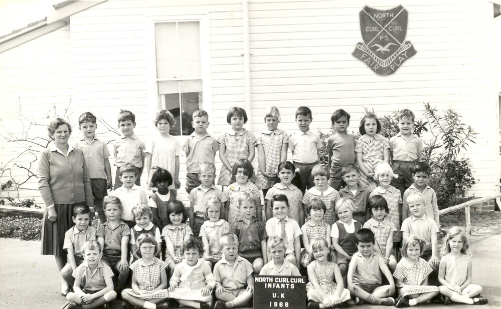 Curl Curl North Primary School, Upper Kindergarten Class of 1968
