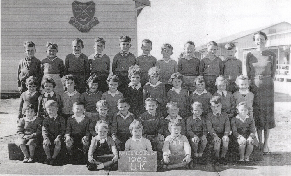 Curl Curl North Primary School, Upper Kindergarten Class of 1962