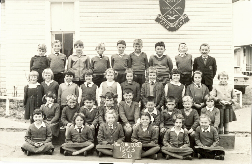 Curl Curl North Primary School, Class 2B of 1963