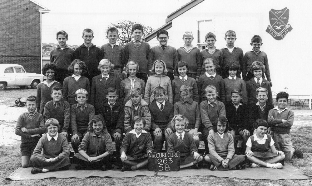 Curl Curl North Primary School, Class 5B of 1963