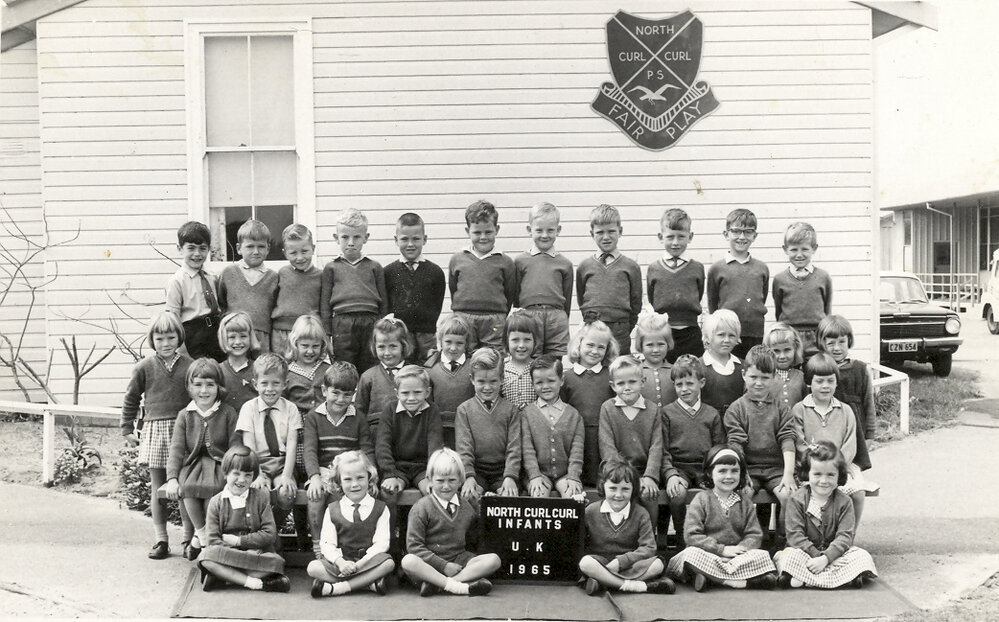 Curl Curl North Primary School, Upper Kindergarten class of 1965