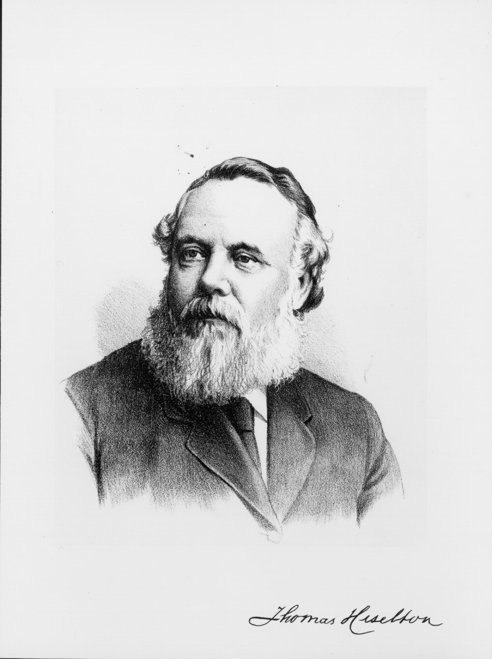 Portrait of Captain Thomas Heselton (1831-1902) director of the Port Jackson Steamship Company, c1870s