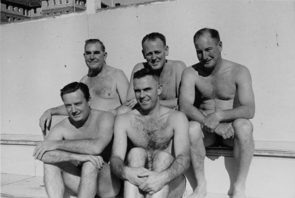 Group portrait of Manly Amateur Swimming Club members, date unknown