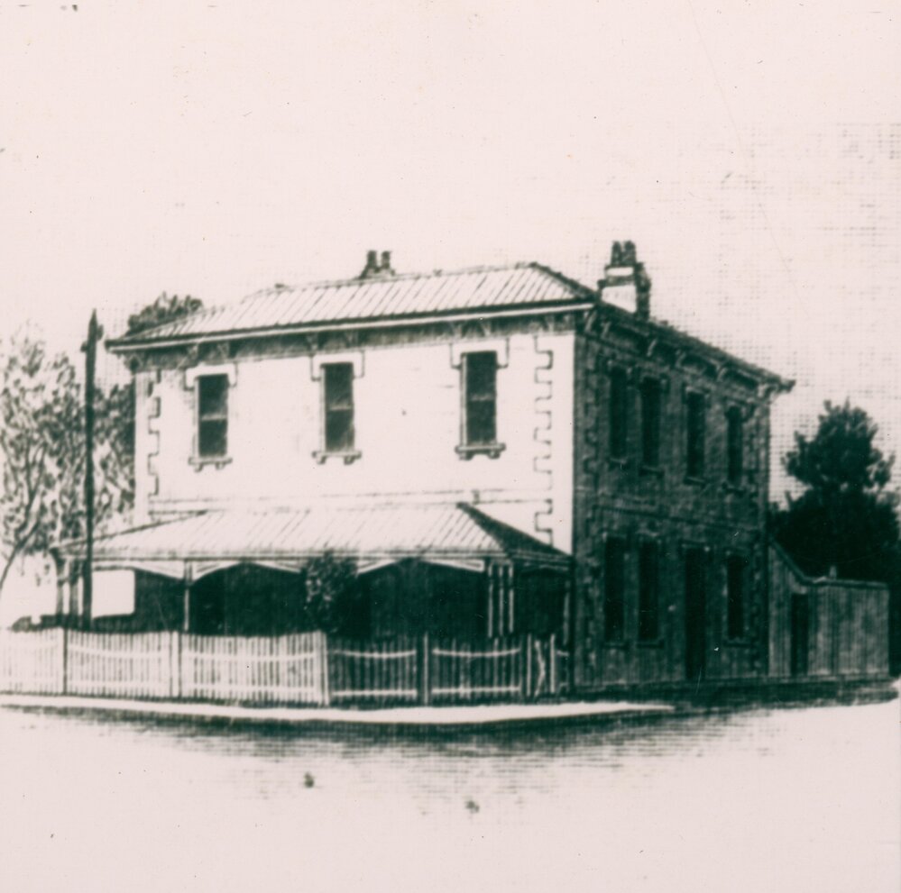 Manly Post Office, Corner Belgrave Street and Sydney Road, Manly, c1886