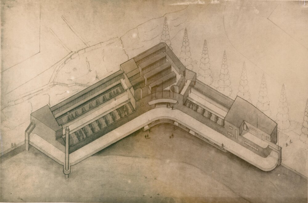 Original Plan for the South Steyne Surf Pavilion, Manly, 1939