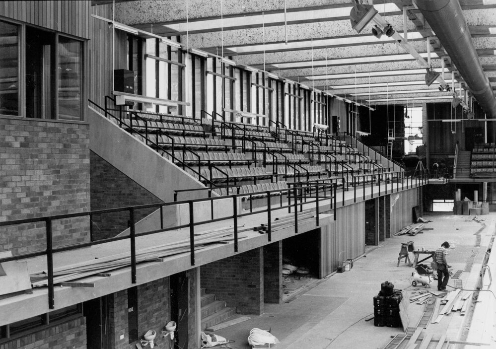 Construction of Warringah Aquatic Centre, Frenchs Forest