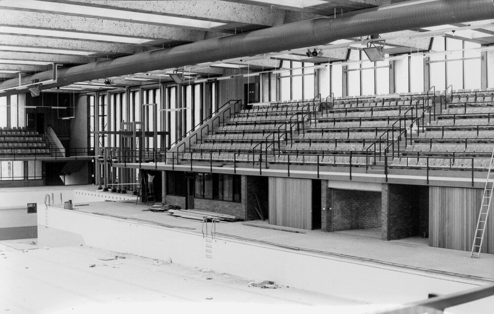 Construction of Warringah Aquatic Centre, Frenchs Forest