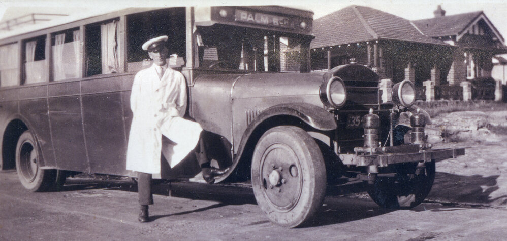 Jack Pearce driver of Palm Beach bus