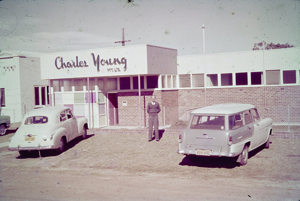 Charles Young Fly Screens factory at 8 Cross Street in Brookvale