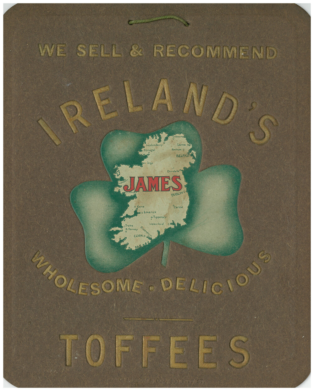 Ireland's Toffees Poster 1
