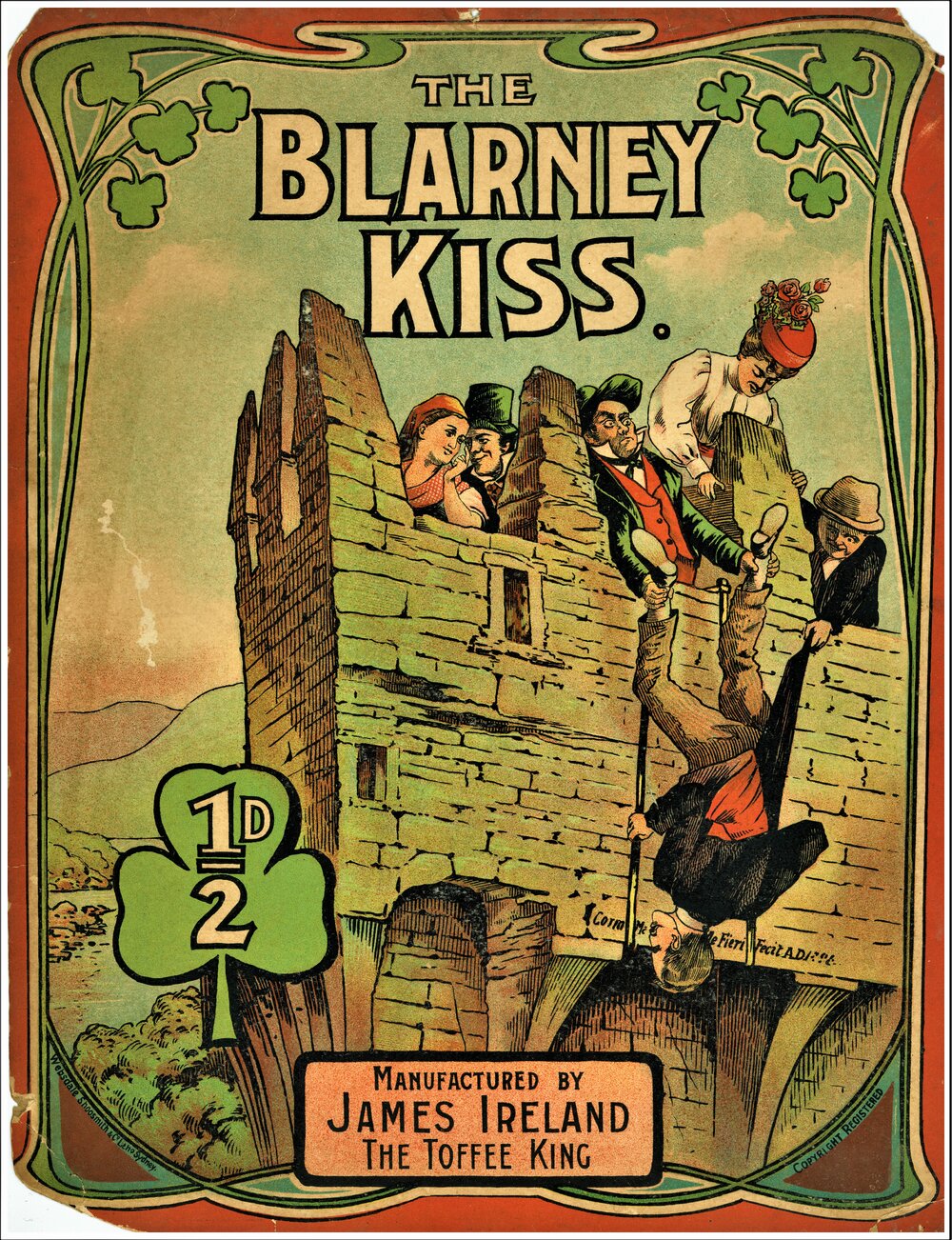 The Blarney Kiss Poster