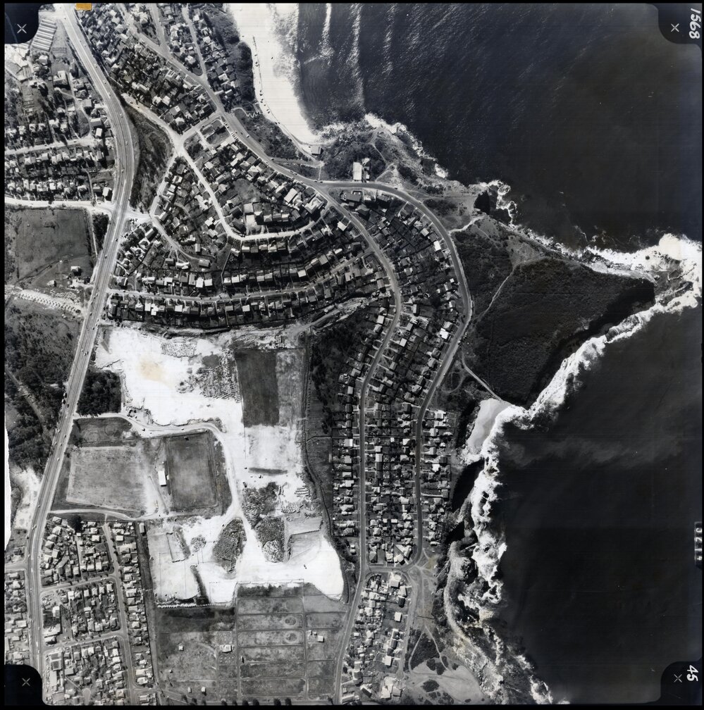 Aerial photograph of Warriewood, 1958
