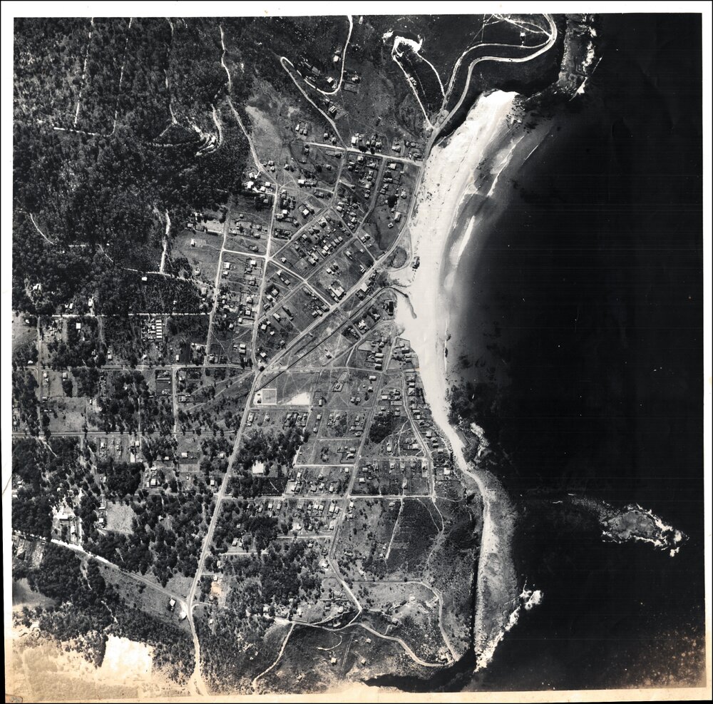 Aerial photograph of Newport, c1940s